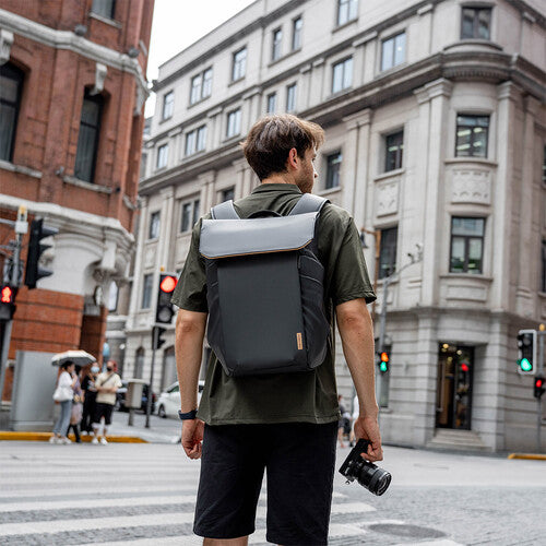PGYTECH OneGo Air (20L/25L) Camera Backpack Bag with Hidden Apple AirTag Pocket, Tripod Holder, Battery Storage, Quick-Access Side Pocket, Splash-Proof Exterior, Laptop Compartment, Adjustable Dividers for Sony Fujifilm Canon Nikon Lumix