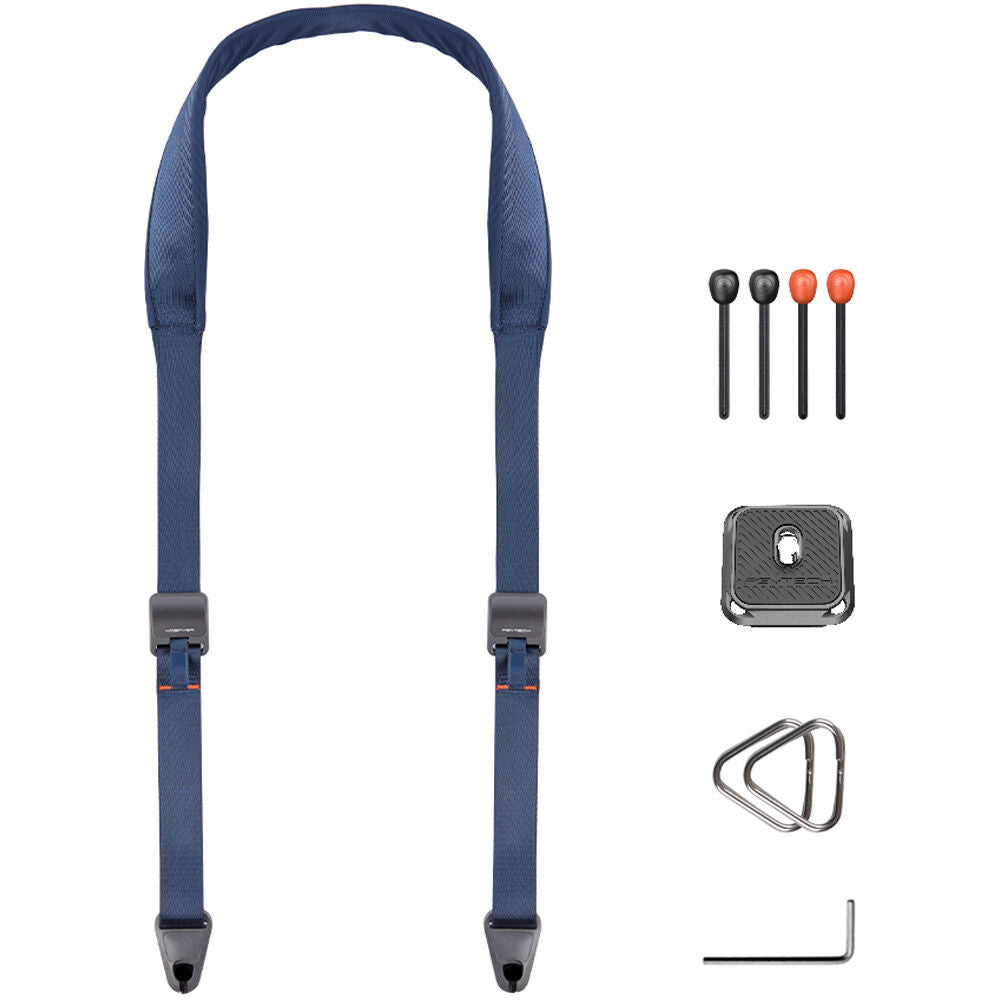 PGYTECH Heavy-Duty Camera Shoulder Strap with Quick Release Bead Connectors, Arca-Type Plate, and 90kg Load Capacity for Sony, FUJIFILM, Canon, Nikon, and Panasonic Lumix Cameras