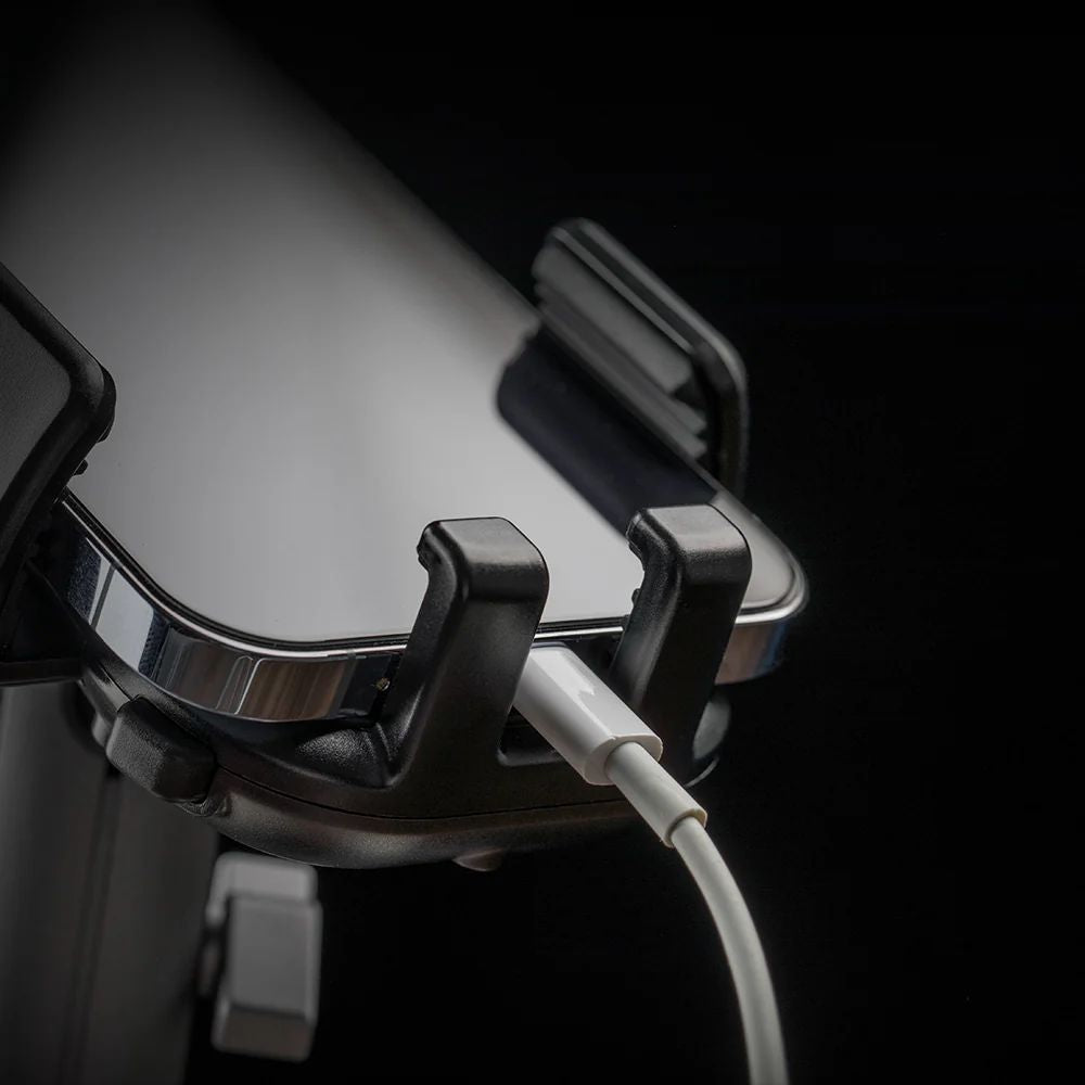 PGYTECH Smartphone Holder Adhesive Mount for Car Dashboard with Dual Ball Head and Magic Arm for (64-92mm x 130-175mm) Supported Mobile Phones | P-PG-003