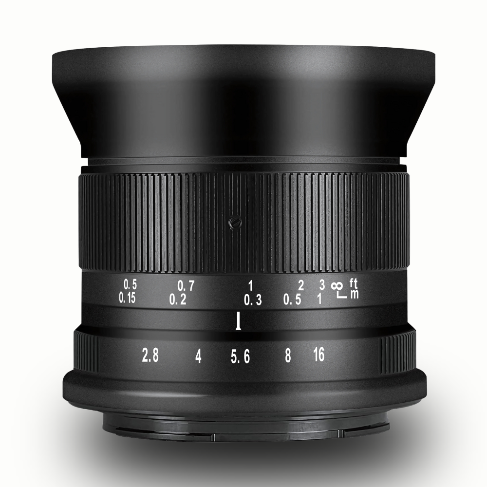 7Artisans 12mm F/2.8 Mark II APS-C Format M43 Micro Four Thirds Mount Wide Angle Prime Lens MF Manual Focus Large Aperture for Mirrorless Cameras