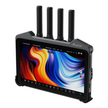 Accsoon CineView M7 Pro 7" 4K60 Camera Recording Monitor with Wireless Transmitter & Receiver, 1000 nits Brightness, HDMI/SDI In/Out, 3D LUTs, Color Grading, SSD/SD Storage for Professional Filmmaking, Live Streaming & Video Production
