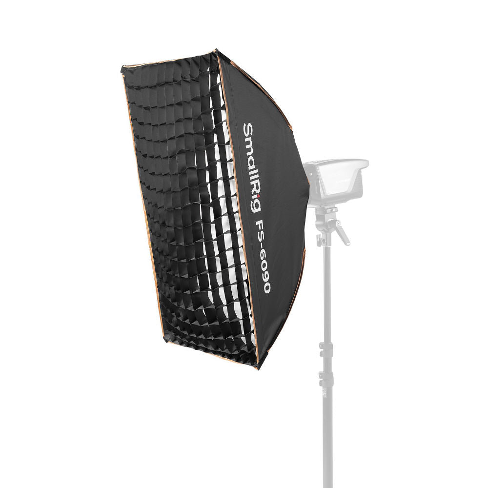 SmallRig Quick-Setup Folding Strip Softbox 60 x 90cm & 30 x 120cm with Bowens Mount, Honeycomb Grid & Dual Diffusers, Portable Durable for for Studio Lighting Photography & Videography | 5369 | 5370