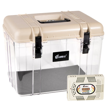 EIRMAI (24L) Moisture-Proof Storage Dry Box with Electronic Dehumidifier for Photography Gears & Cameras