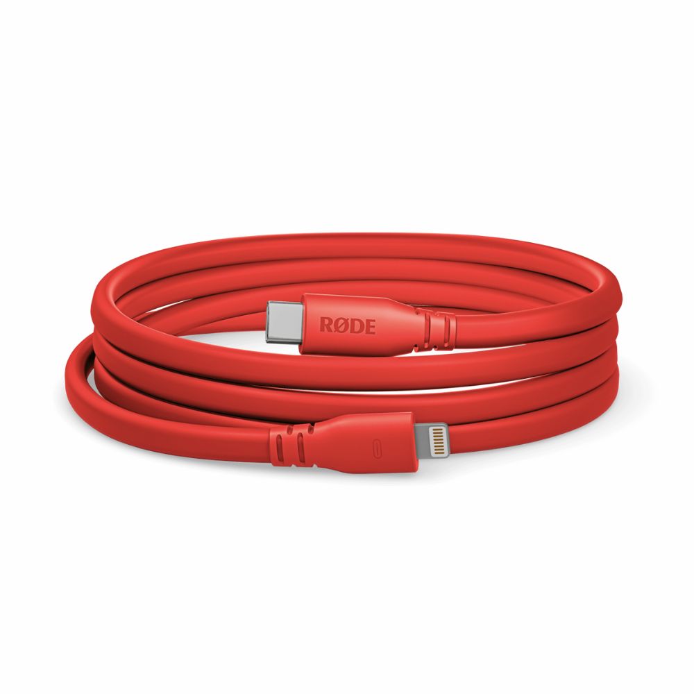 RODE (MFi-Certified) USB-C to Lightning Audio Cable for USB Type C Microphones to iPhone, iPad, iPod & iOS Devices