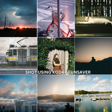 KODAK SUC FunSaver Disposable Analog Film Camera with 27 Exposures Shots, 800 ISO, 35mm Film Format and C-41 Print Process for Point and Shoot Photography