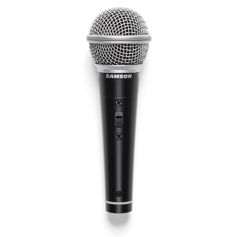 Samson VP10 / VP10X (R21S, MK10) Cardioid Dymic Microphone Kit Set Bundle with Lightweight Boom Stand and 18" 1/4"-20 XLR Connector Cable for Studio and Audio Equipment - ESAVP10CE, ESAVP10XMI