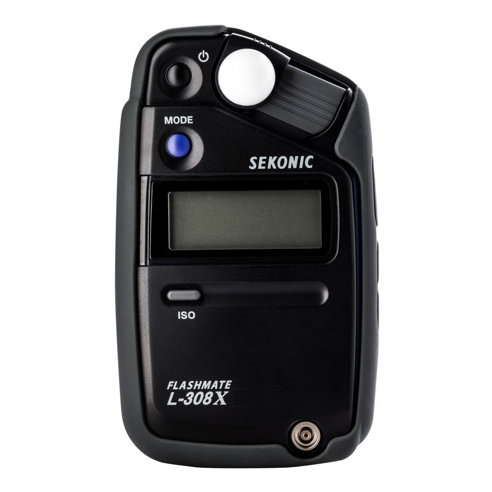 Sekonic L-308X Flashmate Light Meter with Video Cine/HD Cine Modes, Incident & Reflected Metering, LCD Backlight for Photographers, Videographers, Cinematographers Lighting Studio & Eqiupment