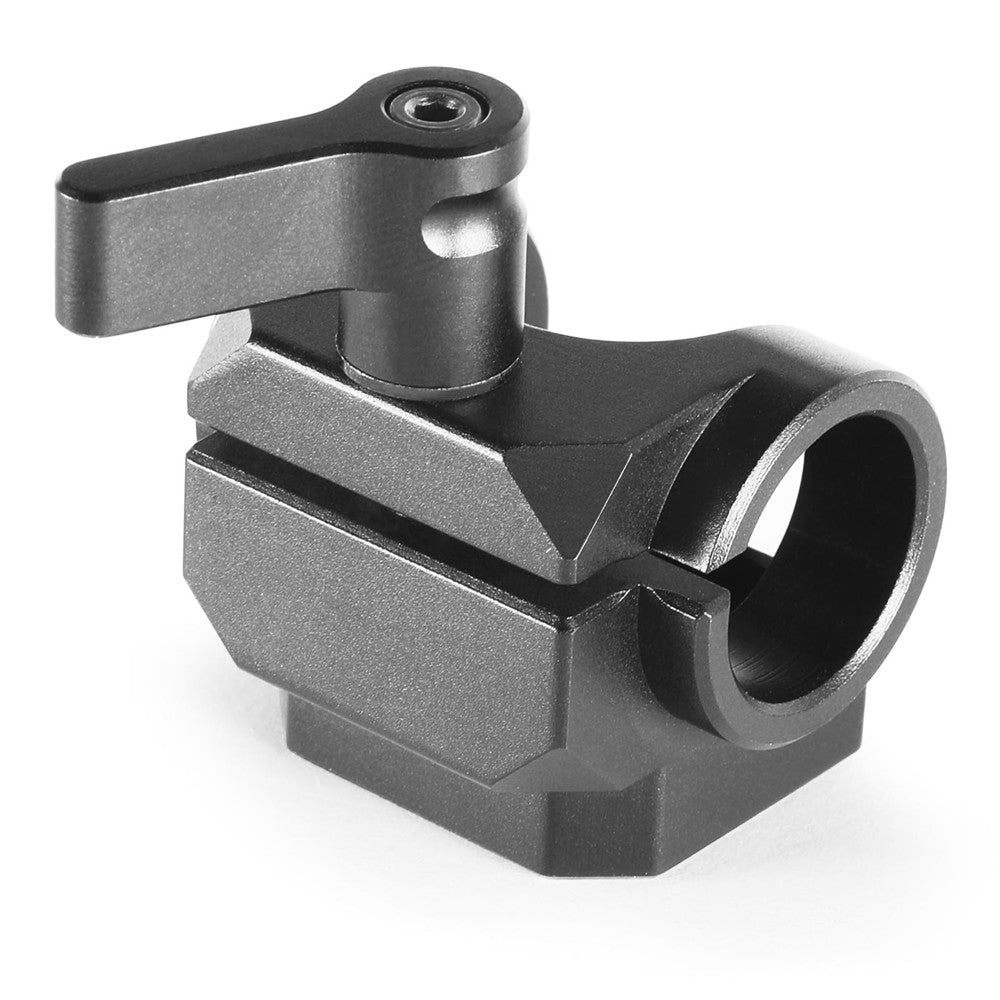 SmallRig LWS 15mm Single Rod Clamp with Counterbore Holes, Built-in 1/4"-20 Threaded Holes, Quick Lock with Thumbscrew for Top Handles and Camera Stabilizer 1995