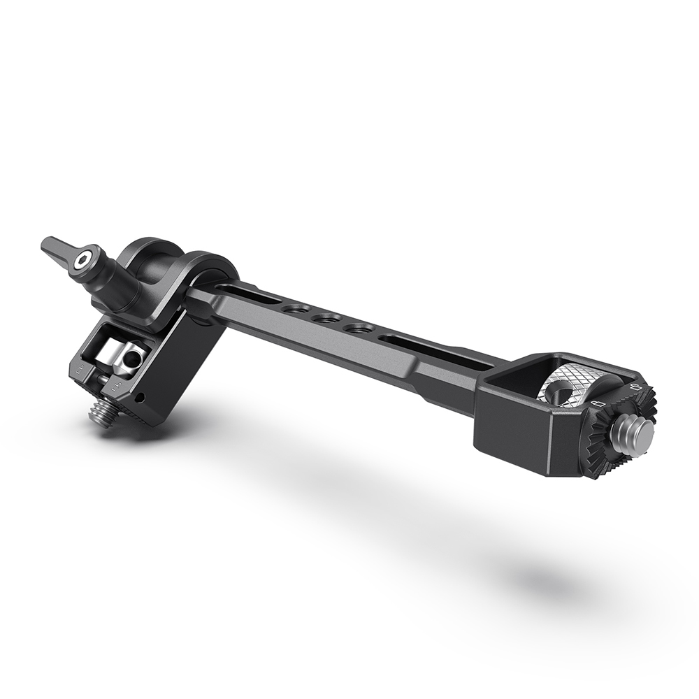 SmallRig Adjustable Monitor Mount with 1Kg Max Payload, 1/4"-20 Mounting Thumbscrew, Built-in Rosette Plate, 360 Degree Tilt and Rubber Pads for Select DJI, Zhiyun & Moza Handheld Gimbal Stabilizers 2889