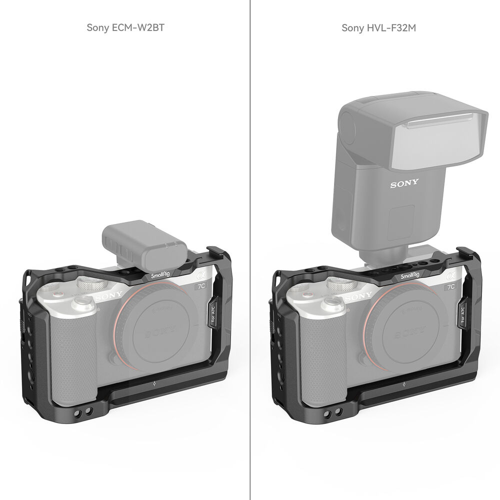 SmallRig 3081B Camera Metal Cage for Sony A7C Mirrorless Camera