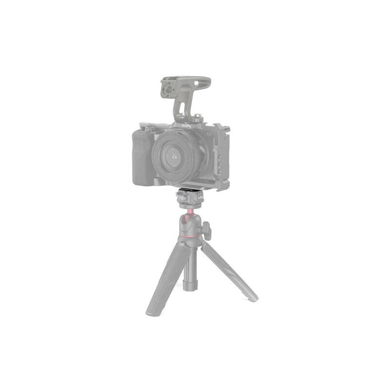 SmallRig Drop-In HawkLock Mini Universal Quick Release Plate with 5Kg Max Payload, Secure V-Notch Design for Onboard Monitor, Light, Microphone and other Camera Accessories | 3730C