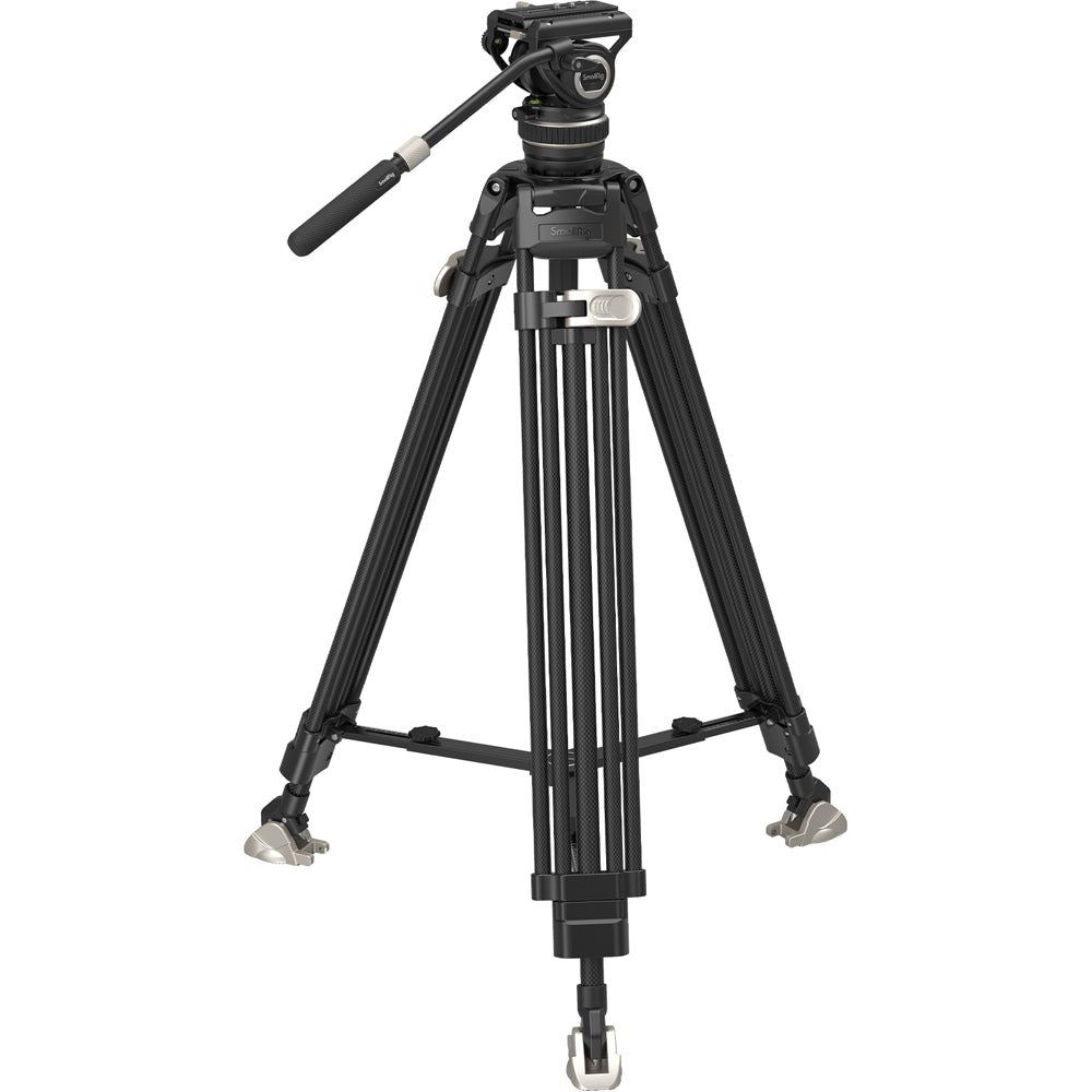 Camera video Adjustable Tripod pan and tilt head, 360 degree swivel