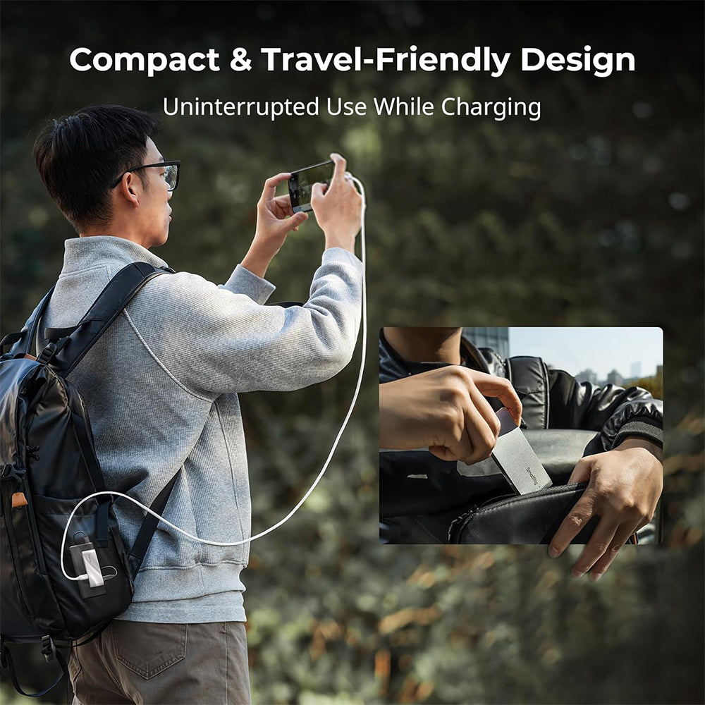 SmallRig 5-in-1 Memory Card Reader Docking Station for SD / SDHC / SDXC / Micro SD SDHC SDXC with 65W PD Fast Charging / Data Transfer, Dual SD/TF Slots and USB-C USB-A Ports | 4746