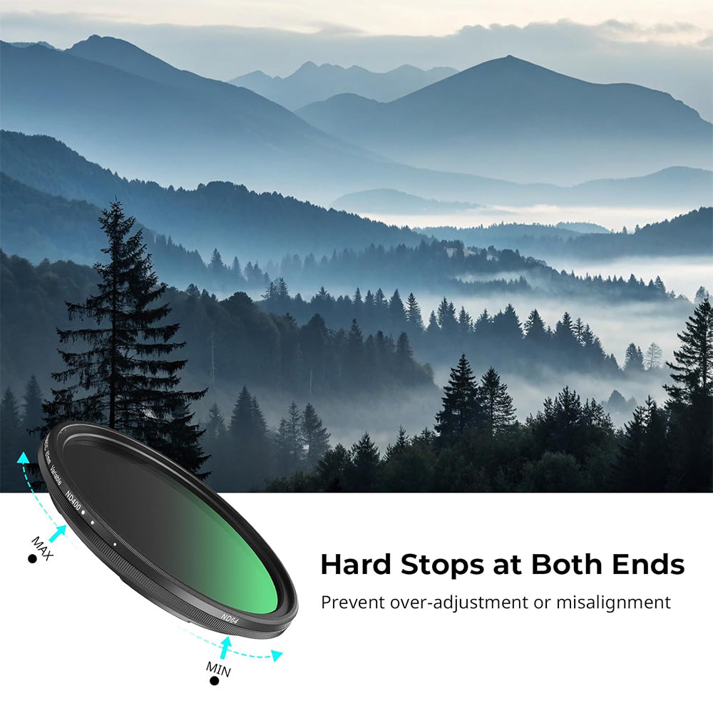 SmallRig 67mm Magnetic Filter Kit with 1 to 9-Stop VND2-32 / 64-400 Variable Neutral Density + CPL Circular Polarizer + 1/4 Black Mist Multi-Coated for Smartphone Video Rigs Cages and Camera Lenses | 5169 5170