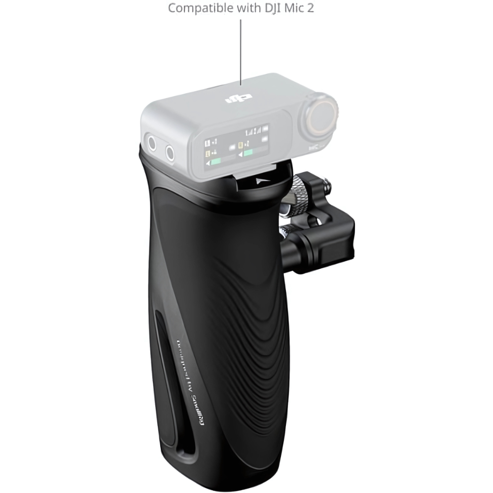 SmallRig Rotating Side Handle Camera Cage Handle Grip with 1/4"-20 Mounts 15KG Payload Capacity One-Touch 360° Rotation Aluminum Alloy Construction Compatible for Camera Cages, Mounting Plates and Accessories | 5194