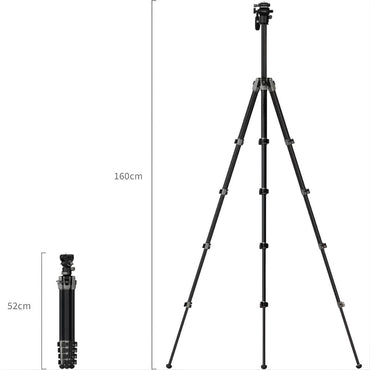 SmallRig AP225Pro Portable Carbon Fiber Video Tripod with Fluid Head | 5477