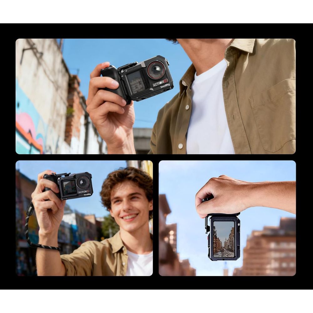 SmallRig Camera Cage Kit for DJI Osmo Action 5 Pro/4/3 | 5602