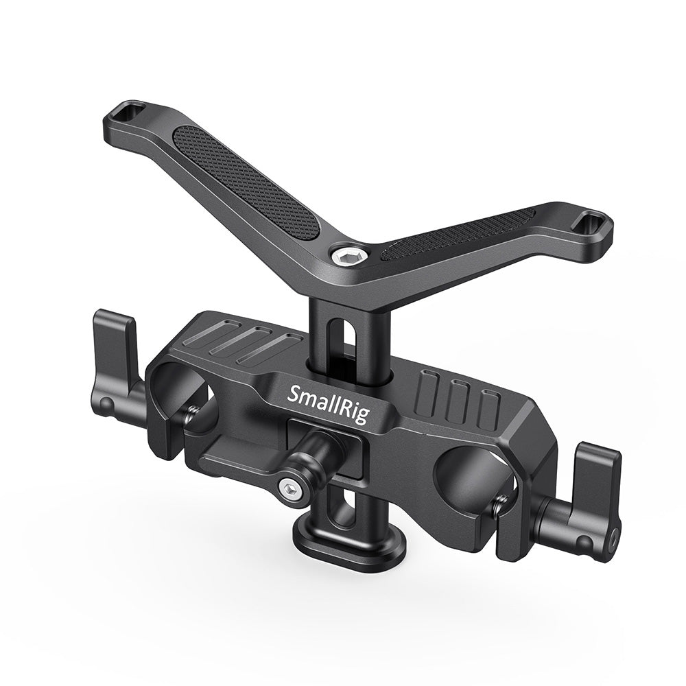 SmallRig Universal Lens Support with 15mm LWS Diameter, Y-Shaped 1.4" Vertical Height Adjustment and Quick Release Thumbscrews for Camera Lenses BSL2680