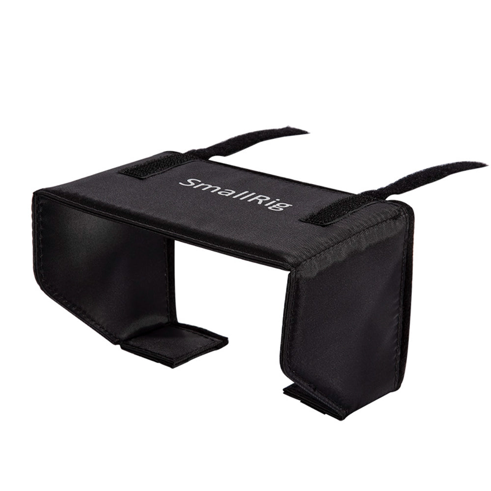 SmallRig Sun Hood for Atomos Shinobi 5"/ Ninja V / Ninja V+ Video Monitor Cage Screen Shield Hood with Nylon Material, Hook and Loop Attachment VH2269