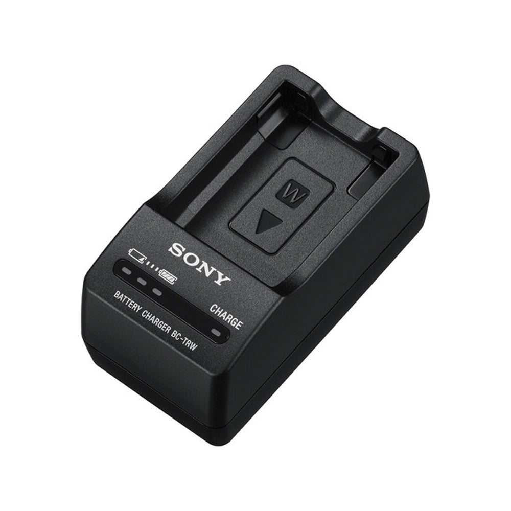 Sony NP-FW50 Charger &1080mAh Lithium-ion Battery Kit with Power Cable for Sony Alpha A7 II, A7R II, A7S II, A33, A3000, A5000, A5100, A6000, A6100, A6300, A6400, A6500, Cyber-shot DSC-RX10 II III IV, NEX-3 5 6 7, NEX-F3, ZV-E10 | ACC-TRW