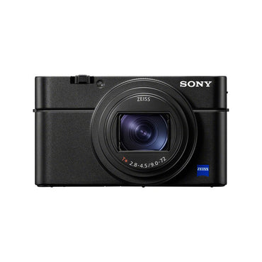 Sony RX100 VII Compact Digital Camera with ZEISS Vario-Sonnar T* 24–200mm f/2.8-4.5 Lens, 20.1MP 1" Exmor RS BSI CMOS Sensor, 4K HDR Video, BIONZ X Image Processor, Pop-Up OLED Electronic Viewfinder, Tilting LCD Touch Screen | DSC-RX100M7