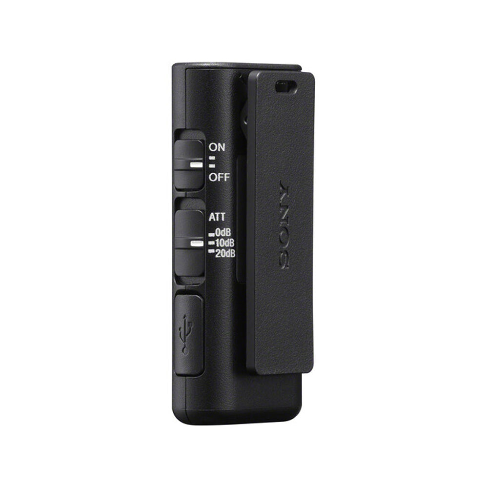 Sony ECM-W2BT Wireless Bluetooth Microphone System for Sony Digital Cameras with Up to 200m Sound Range, Wireless Multi Interface Shoe Connection Audio Receiver and Clip-on Transmitter for Vlogging