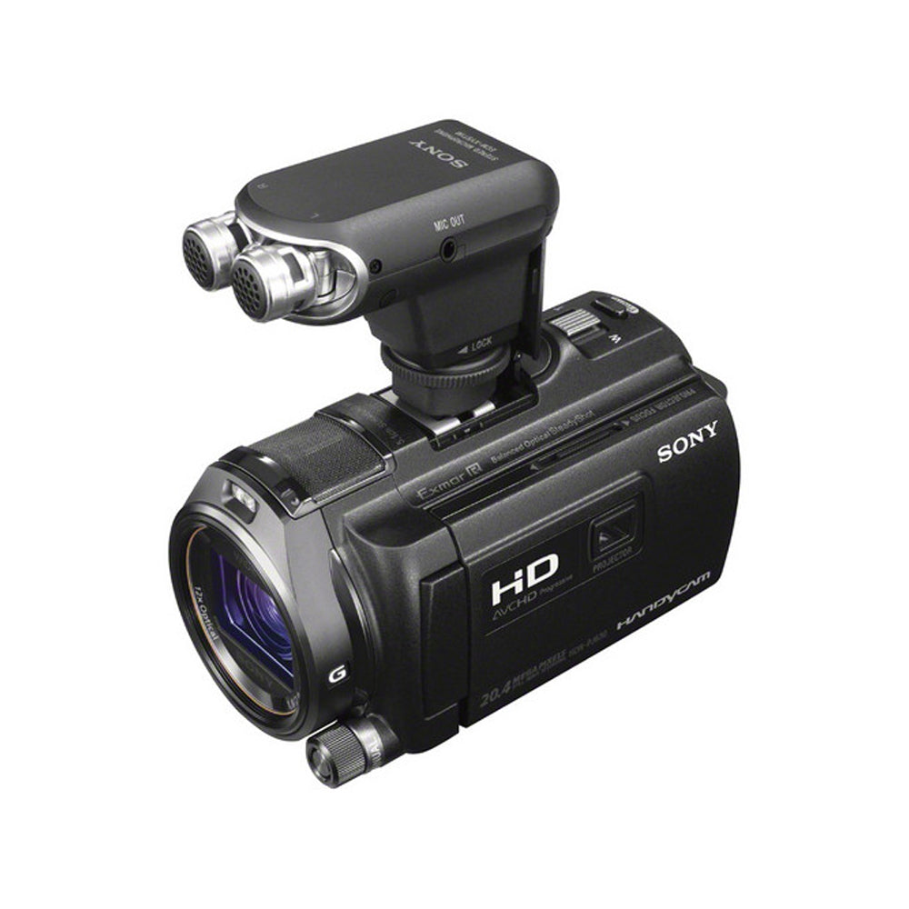 Sony ECM-XYST1M Stereo Microphone with Multi-Interface Shoe, Wide Frequency Band and Windscreen for Sony Handycam Camcorders, Sony Alpha/NEX and Cyber-Shot Cameras, etc.