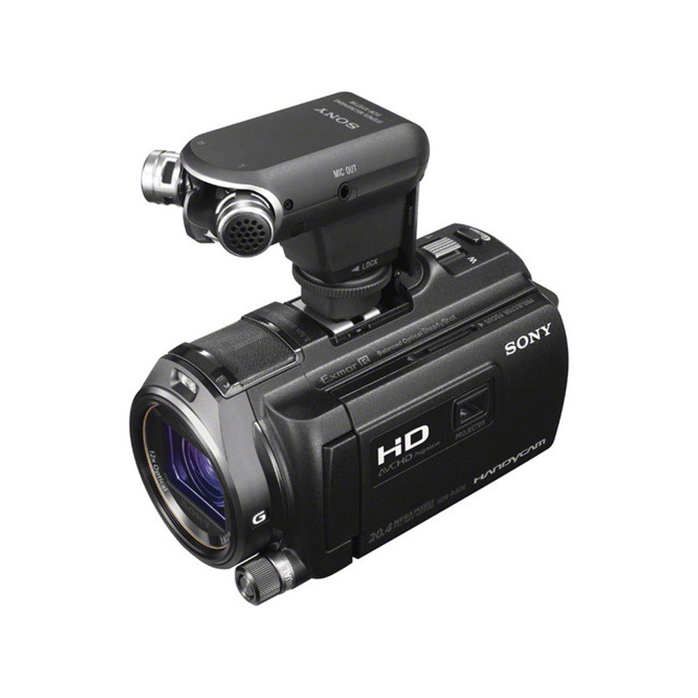 Sony ECM-XYST1M Stereo Microphone with Multi-Interface Shoe, Wide Frequency Band and Windscreen for Sony Handycam Camcorders, Sony Alpha/NEX and Cyber-Shot Cameras, etc.