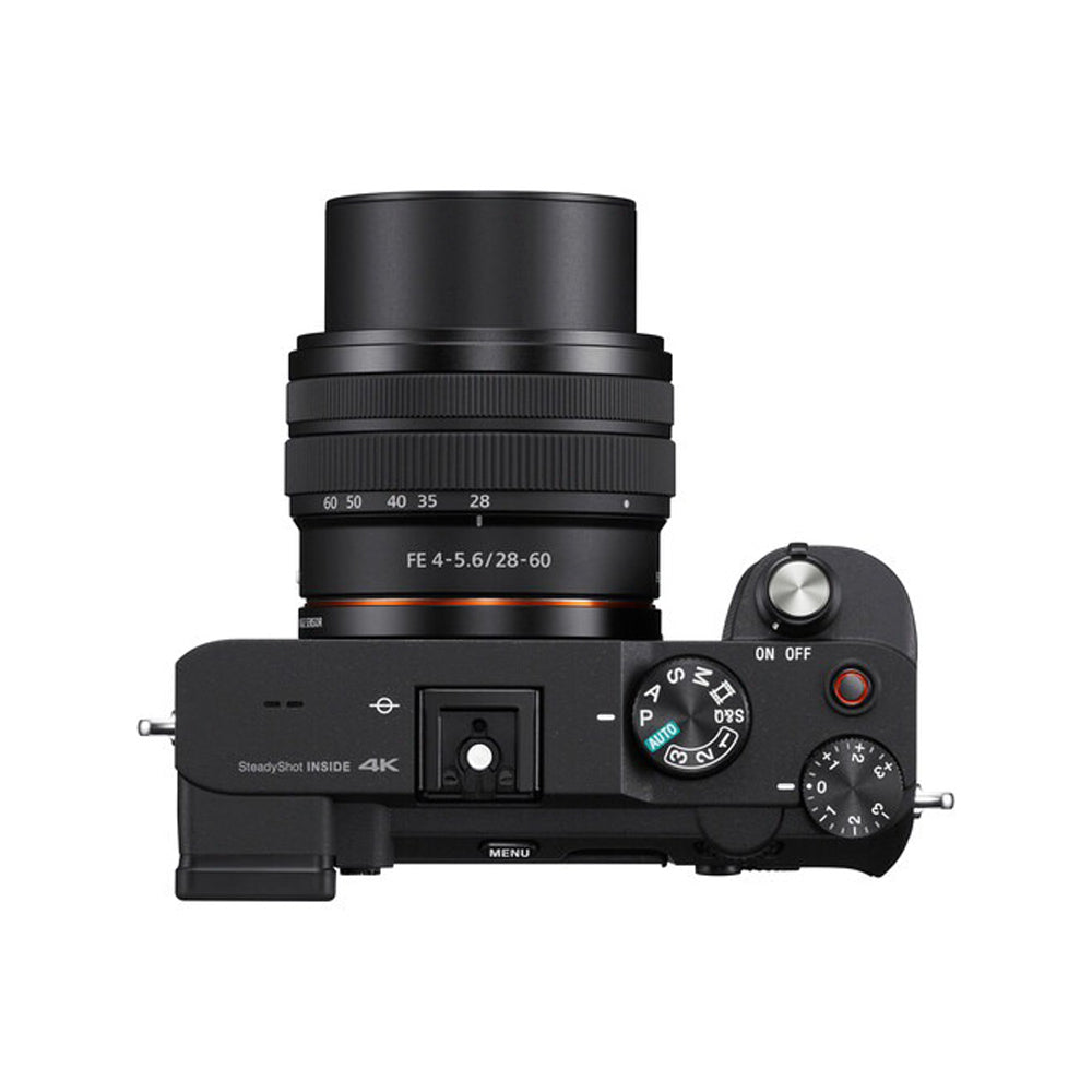 Sony Alpha A7C Mirrorless Digital Camera Body and Kit with E-Mount FE 28-60mm Lens 24.2MP Full Frame CMOS Sensor, 4D Focus, 4K HDR, WiFi Bluetooth, Touch Screen Display, 5-Axis Sensor-Shift Image Stabilization | ILCE-7C ILCE-7CL