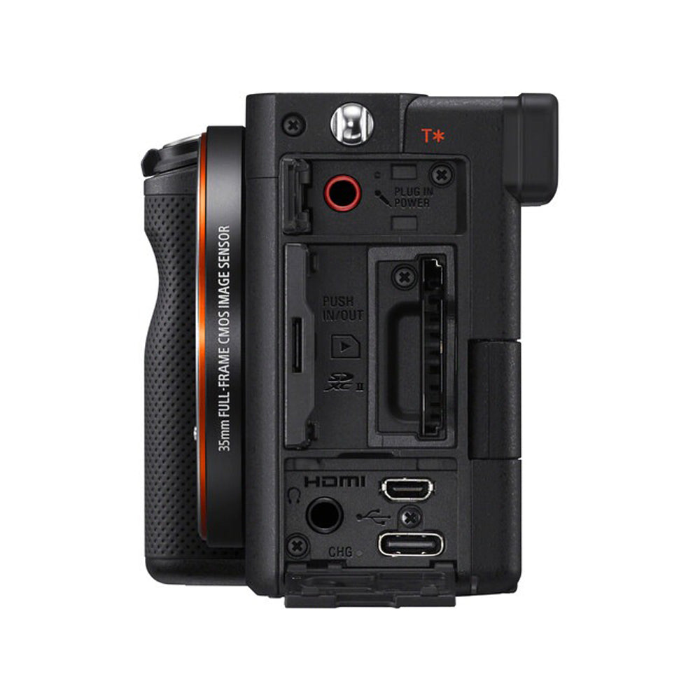 Sony Alpha A7C Mirrorless Digital Camera Body and Kit with E-Mount FE 28-60mm Lens 24.2MP Full Frame CMOS Sensor, 4D Focus, 4K HDR, WiFi Bluetooth, Touch Screen Display, 5-Axis Sensor-Shift Image Stabilization | ILCE-7C ILCE-7CL