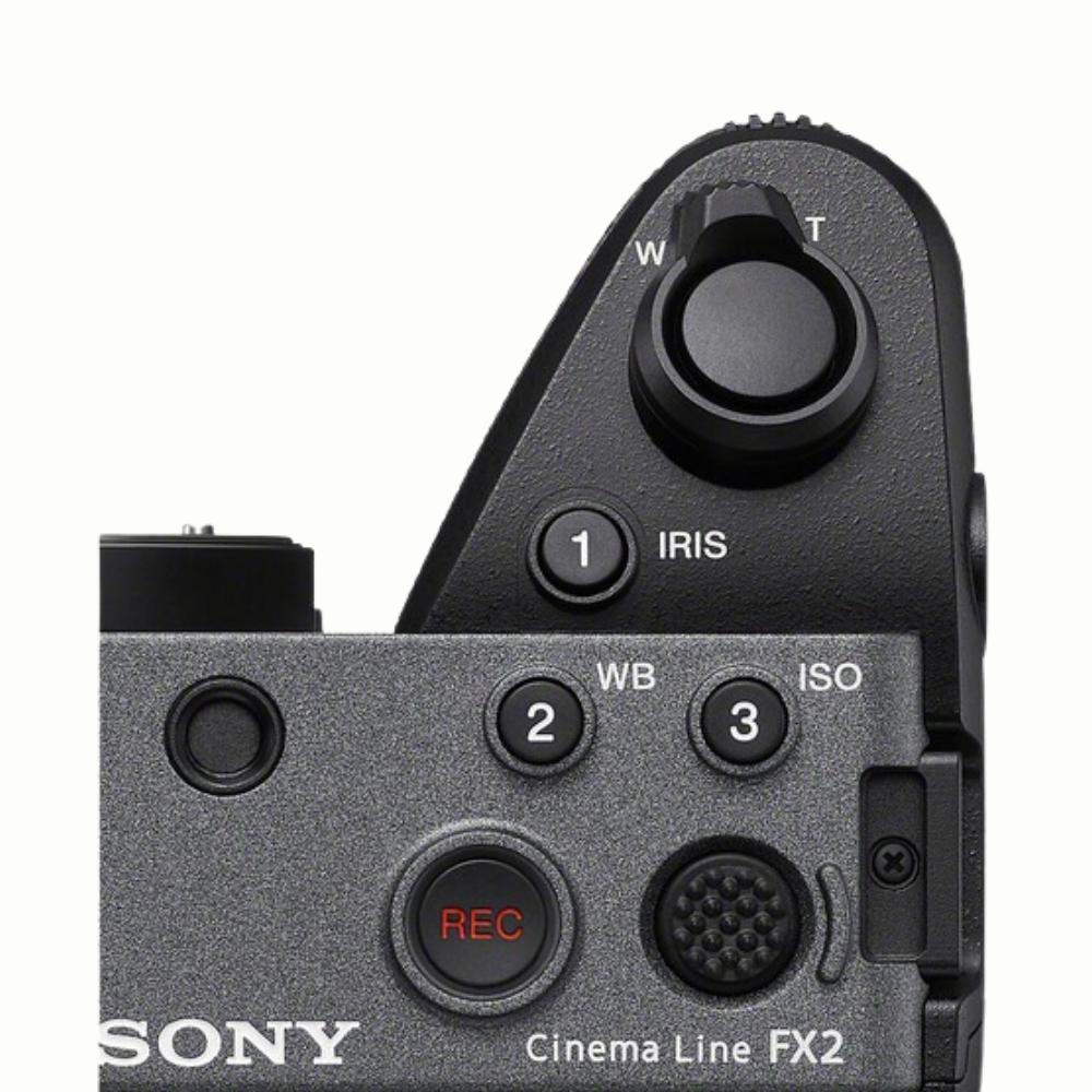 Sony FX2 Full-Frame Digital Cinema Camera 33MP Exmor R CMOS Sensor with XLR Handle, 4K/60p 10-Bit XAVC S-I, AI Autofocus, Dynamic Active Stabilization, E-Mount Lens Compatibility for Professional Filmmaking & Content Creation | ILME-FX2