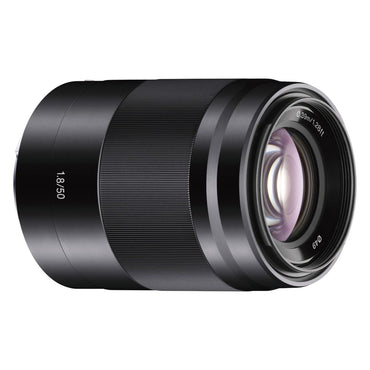 Sony E 50mm F1.8 OSS APS-C Standard Prime Lens for E-Mount Mirrorless Camera | SEL50F18