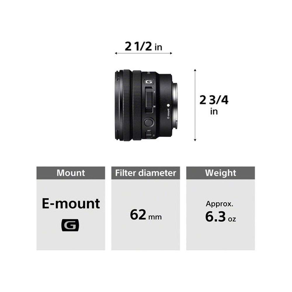 Sony E 10-20mm f/4 PZ G Ultra-wide-angle Zoom Lens with APS-C Sensor Format for E-Mount Mirrorless Digital Camera | SELP1020G