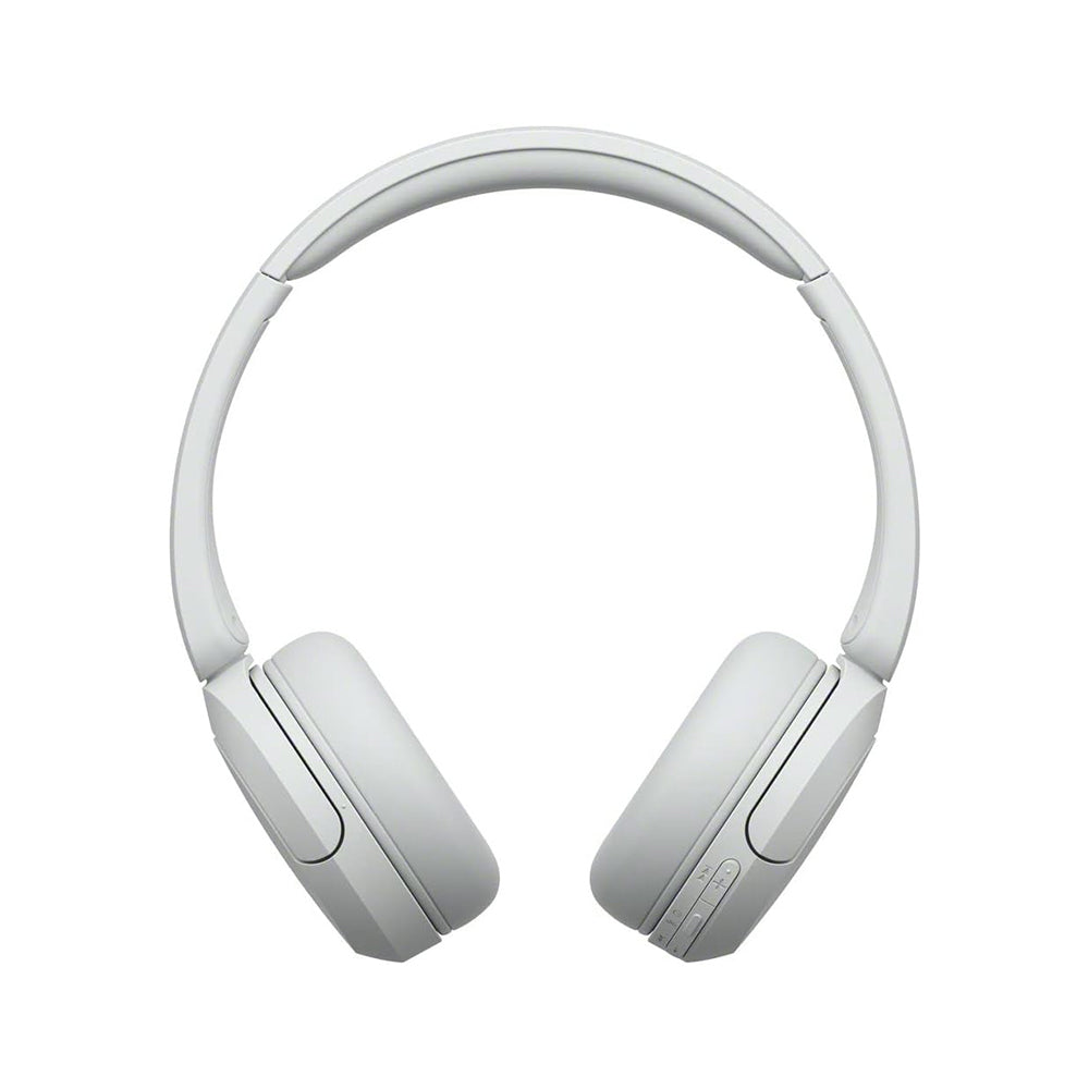 SONY WH-CH520 On-Ear Wireless Headphones with Bluetooth 5.2, Microphone, Type-C, EQ Settings, Headphones Connect App, DSEE Audio Restoration, 30mm Driver and 50 Hours Playback for Phone, Laptop, Computer - Black, Cream, Blue, White