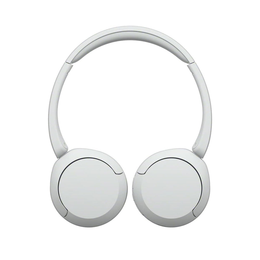 SONY WH-CH520 On-Ear Wireless Headphones with Bluetooth 5.2, Microphone, Type-C, EQ Settings, Headphones Connect App, DSEE Audio Restoration, 30mm Driver and 50 Hours Playback for Phone, Laptop, Computer - Black, Cream, Blue, White