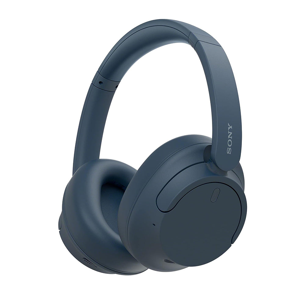 SONY WH-CH720N Over-Ear Wireless Headphones with Bluetooth 5.2, Microphone, Noise-Canceling, EQ Settings, Headphones Connect App, DSEE Audio Restoration, 30mm Driver and 35 Hrs Playback for Phone, Laptop, Computer - Black, Blue, White