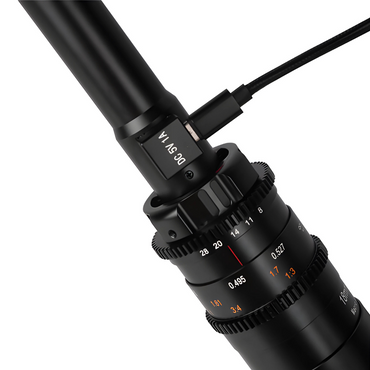 AstrHori 18mm F/8 APS-C Direct + 90° Macro Probe Lens with Right Angle Corner View for Sony E Mount Mirrorless Cameras Manual Focus with USB Type-C Port, Slender Lens Body, Sapphire Lenses, Built-in LED Fill Light