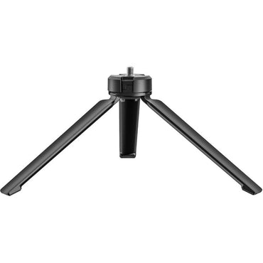 TELESIN Foldable Aluminum Mini Table Top Tripod Stand Base with 1/4"-20 Threaded Mounting Screw