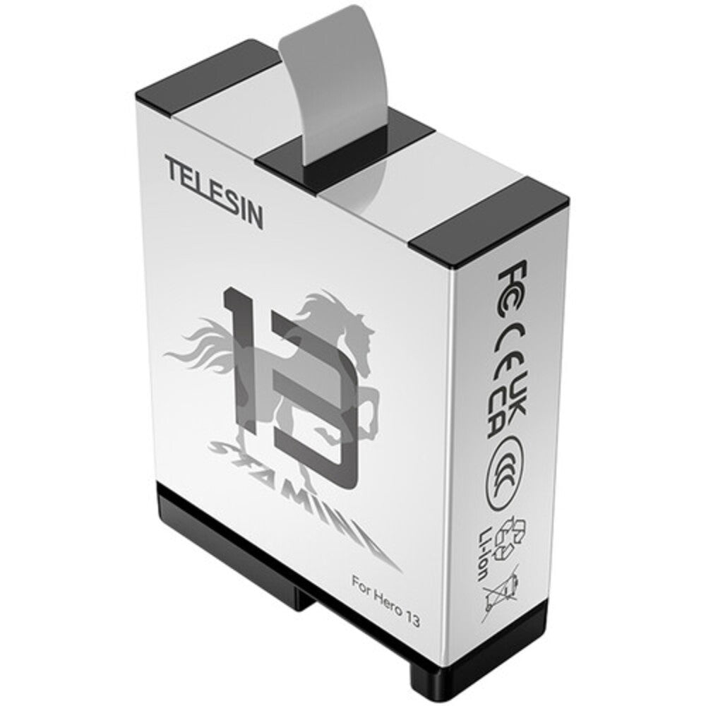 TELESIN GoPro HERO 13 Action Camera Stamina Rechargeable Battery 1950mAh Lithium Ion