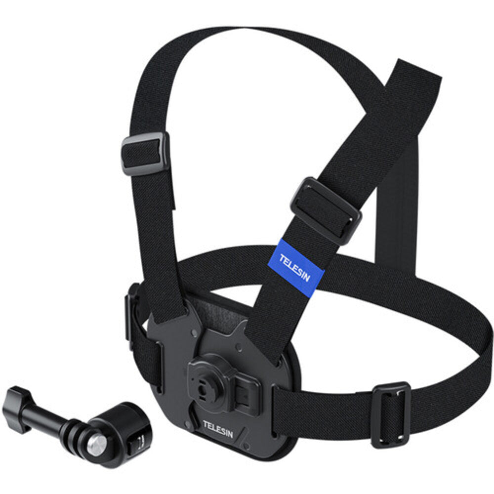 TELESIN QR Quick Release POV Vest Chest Strap Mount for DJI Insta360 GoPRO Action Cameras