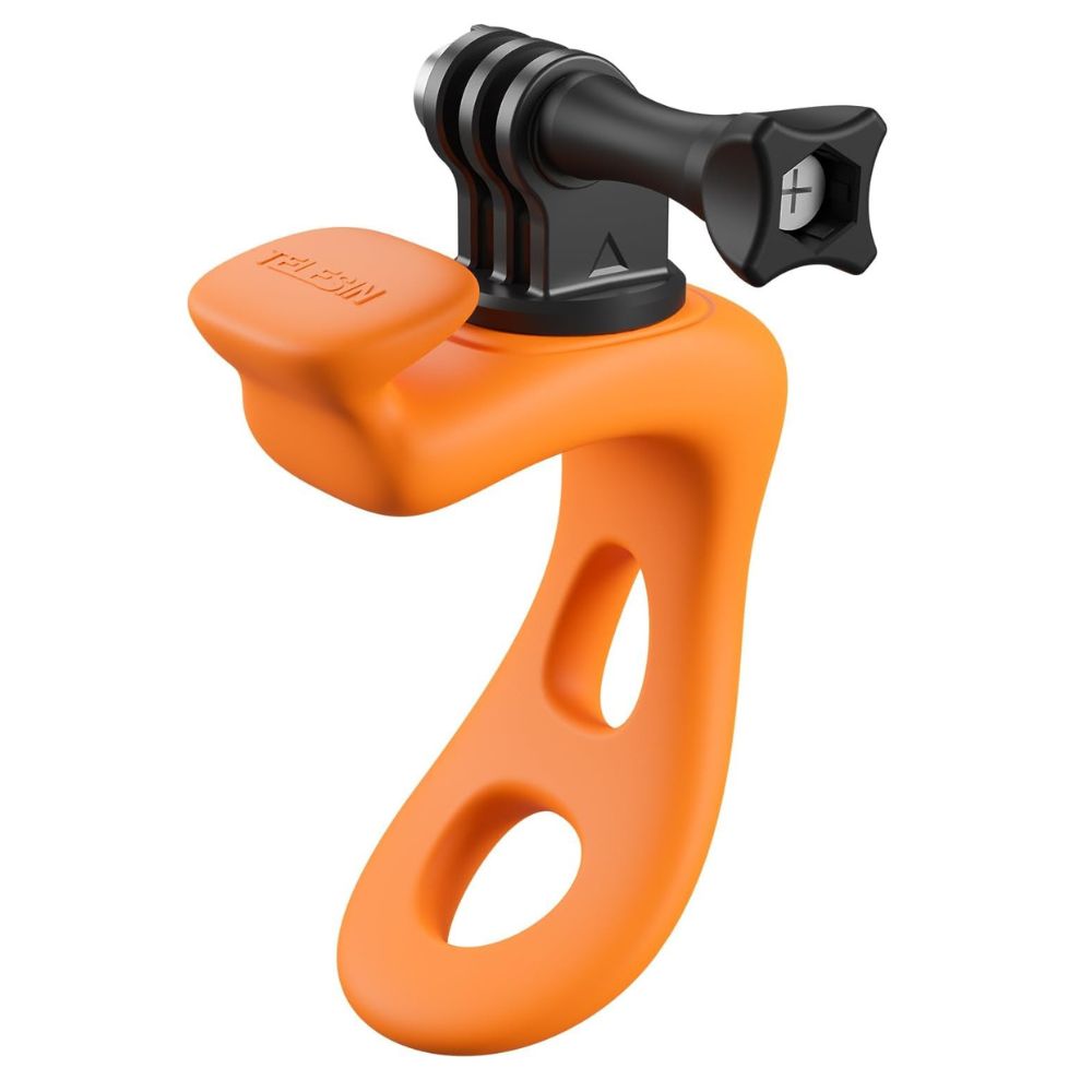 TELESIN Silicone Handlebar QR Mount for Bike Motorcycle 360° Rotation for GoPro Insta360 DJI Action Cameras