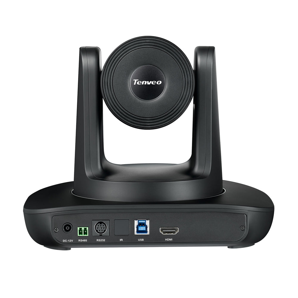 Tenveo Tevo 12X Zoom 8MP 4K UHD PTZ Video Conference Camera - USB-B 3.0, HDMI, RS232, RS485 with IR Remote Control for Business Meeting, Events, Church, Online, Education, and Training Video Recording | UHDPRO12U-4K