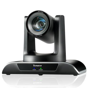 Tenveo VHDMAX 1080P FHD PTZ Conference Camera with Smart Auto Tracking, 12X Optical Zoom, 2MP 1/2.8" Sony Sensor, 3G-SDI, HDMI, USB, and LAN Output for Video Live Streaming, Broadcast, Meeting & Conferencing