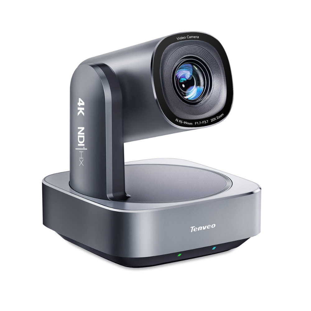 Tenveo TEVO-VL20U-4K-NDI HX2 UHD 4K AI Auto Tracking PTZ Camera with 20x Optical / 8x Digital Zoom