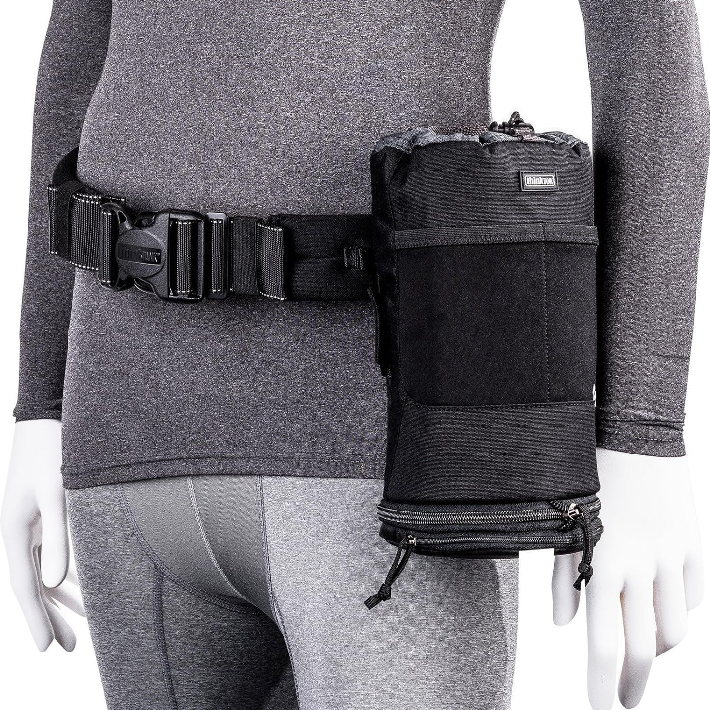 Think Tank Lens Changer 75 Pop Down V2.0 Camera Lens Modular Pouch for 70-200mm or 100-400mm  Lenses and Tripods for Photography