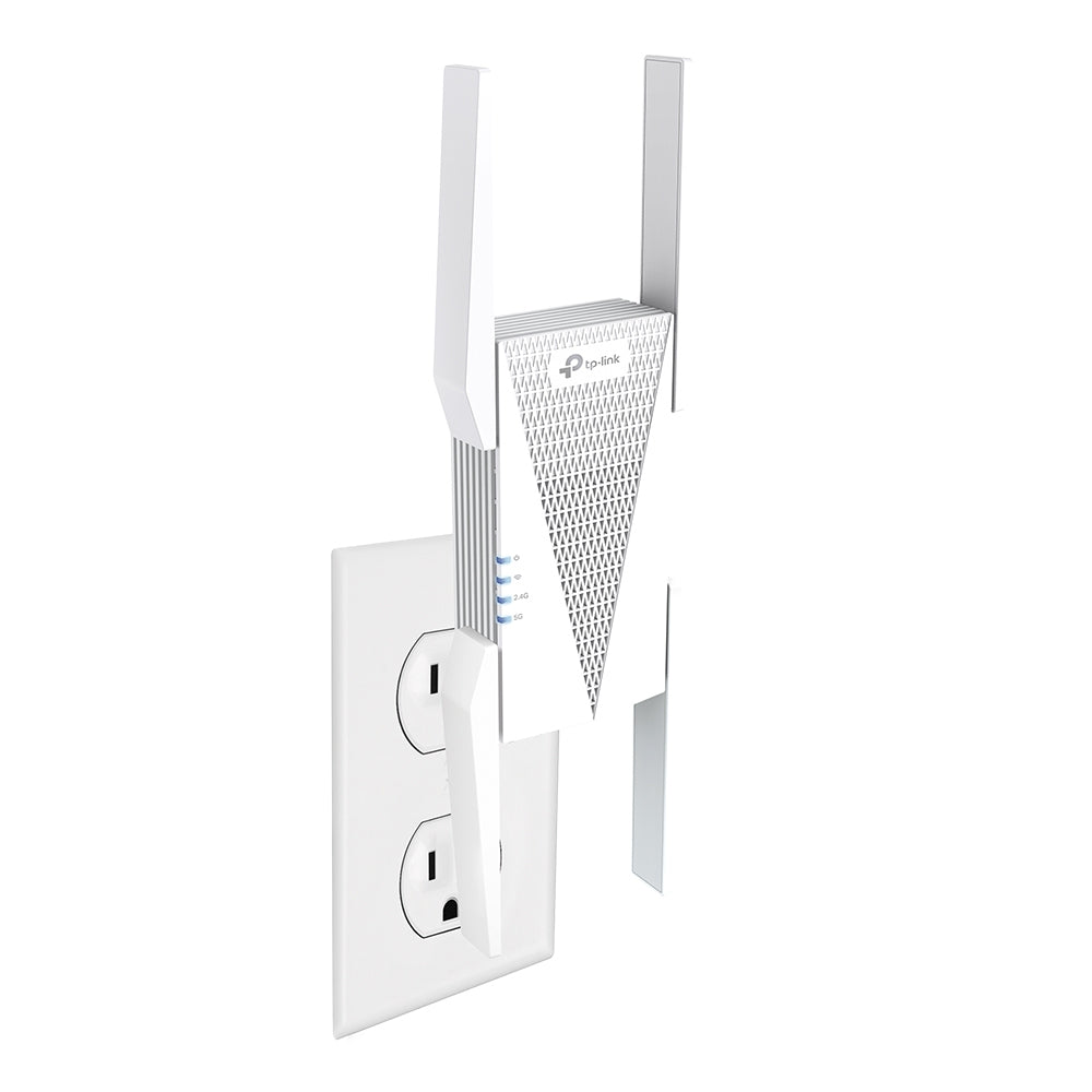 TP-Link RE815X AX5400 Tri-Band Wi-Fi 6 Range Extender with Built-In Access Point Mode 2402Mbps 5GHz / 574Mbps 2.4GHz Wifi Extender, Repeater, & Booster - Smart Network Devices | EasyMesh | TPLINK TP LINK