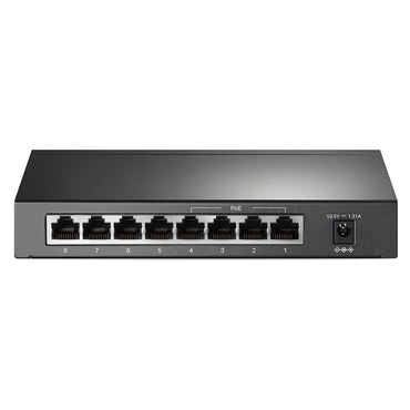 TP-Link TL-SG1008P 8-Port Gigabit Desktop Switch with 4-Port PoE+ 64W Fanless 8 Port Gigabit Ethernet Network Switch Hub (Plug & Play) with Auto-Negotiation and Auto-MDI/MDIX TP LINK TPLINK