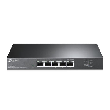 TP-Link TL-SG105-M2 5-Port 2.5G Multi-Gigabit Desktop Switch (Unmanaged) 5x 2.5G RJ45 Port, 25Gbps Switching Capacity, 16K MAC Address Table, Fanless,  802.3X Flow Control, 802.1p/DSCP QoS, Driver Free