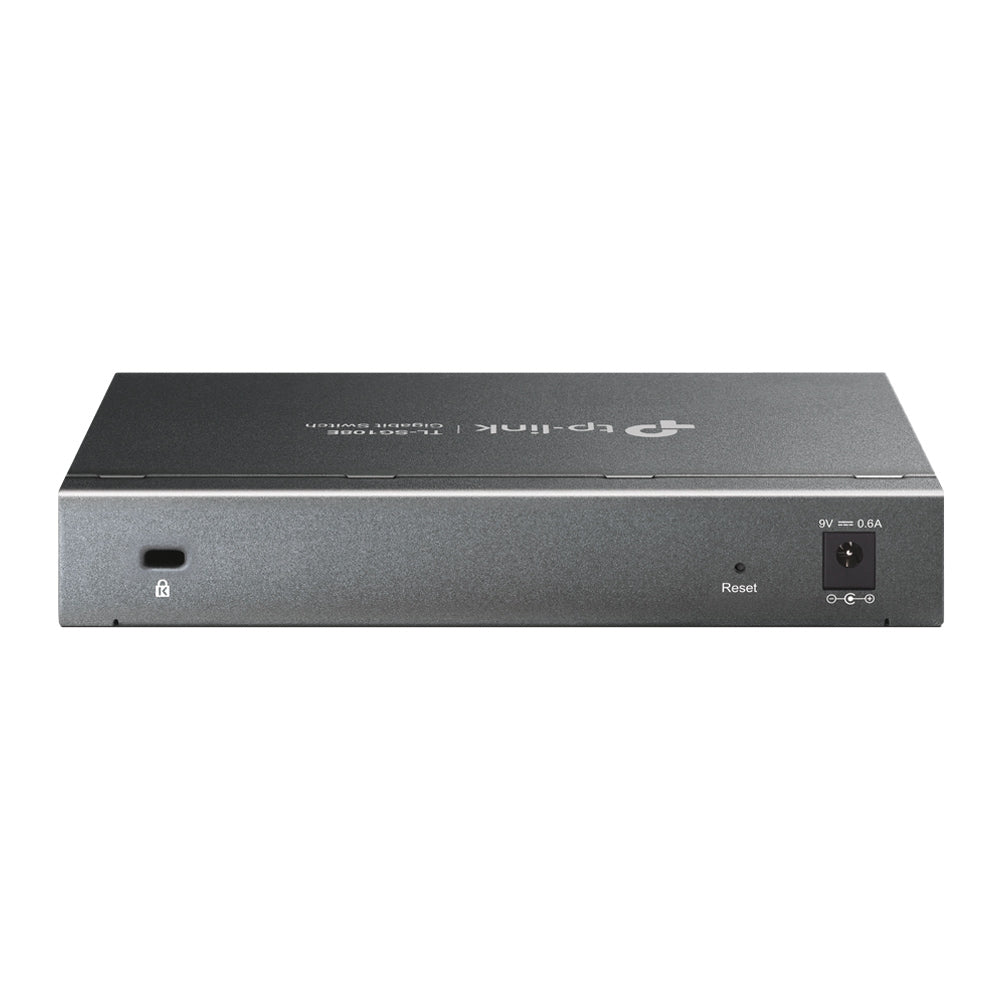 TP-Link TL-SG108E 8-Port Gigabit Easy Smart Switch 8x 10/100/1000Mbps RJ45 Ethernet Ports with 16Gbps Switching Capacity, 4K MAC Address Table, MTU/Port/Tag-based VLAN, QoS, IGMP Snooping, Web/Utility Management