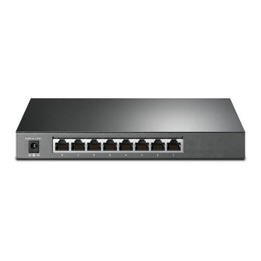 TP-Link TL-SG2008P 8-Port Gigabit Smart Switch with 4-Port PoE+ 62W PoE Power, Integration with Omada SDN Controller, 802.1Q VLAN, STP/RSTP/MSTP, IGMP Snooping, QoS, Robust Security, SNMP, Dual Image, IPv6